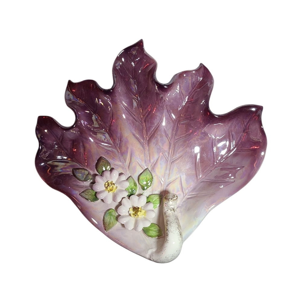 Decorative Floral Trinket dish